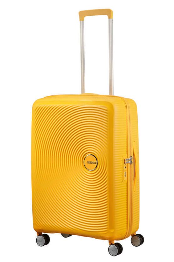 Maleta Mediana Expandible Soundbox Amarillo American Tourister 88473 - Imagen 5