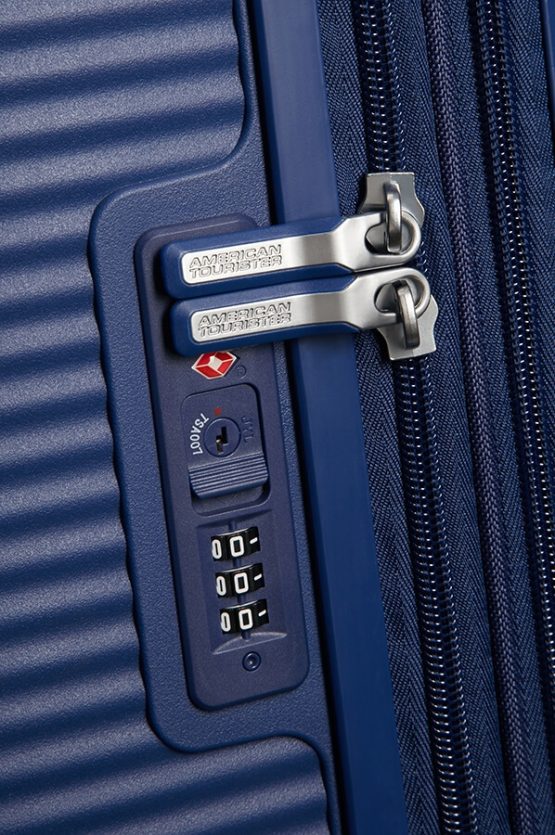 Maleta Cabina Expandible Soundbox Azul Marino American Tourister 88472 - Imagen 7