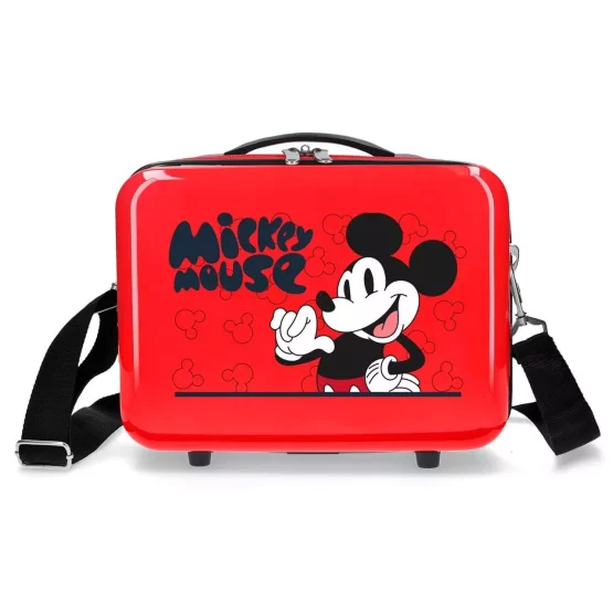 Neceser Abs Mickey Mouse Fashion Rojo 4733921