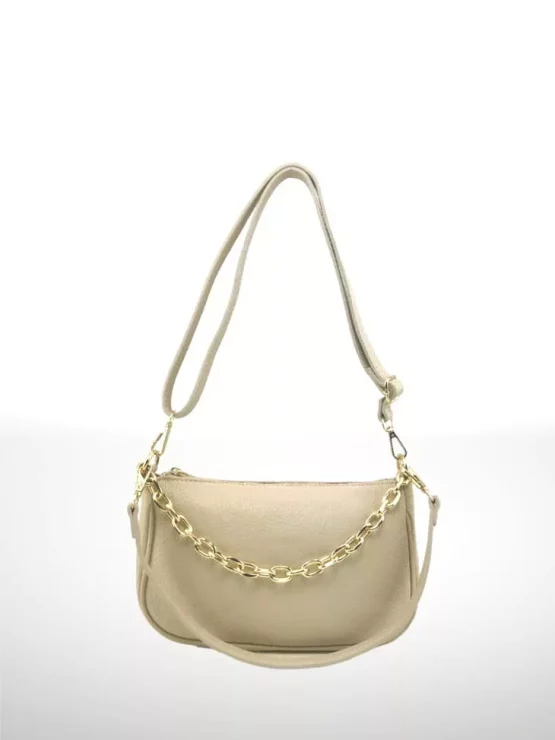 Bolso Bandolera Piel Blanco Lalabel Italians 230233 - Imagen 3