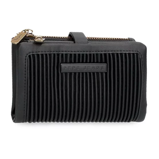 Cartera Con Monedero Pepe Jeans Aurora Negro 7558331