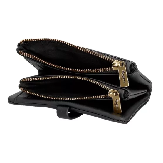 Cartera Con Monedero Pepe Jeans Aurora Negro 7558331 - Imagen 3