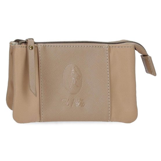 Monedero Tres Compartimentos El Potro Lana Beige 5264322