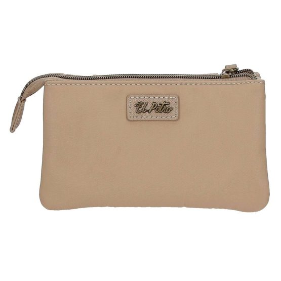 Monedero Tres Compartimentos El Potro Lana Beige 5264322 - Imagen 3