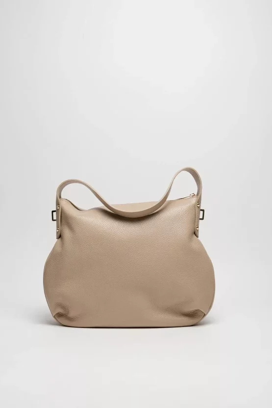 Bolso De Hombro Piel Beige Marisa Italians 220799-39