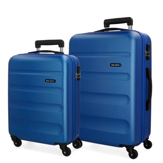 Set De 2 Maletas Roll Road Flex Azul 5849563