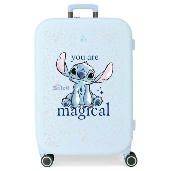 Maleta Mediana Stitch You Are Magical Enso Azul 3859221