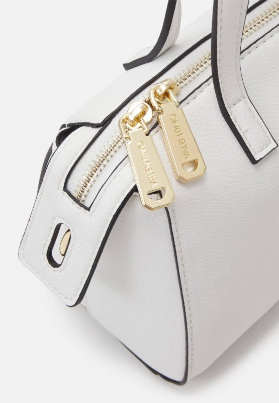 Bolso De Mano Manhattan Re Mario Valentino Blanco VBS7QW02 - Imagen 6