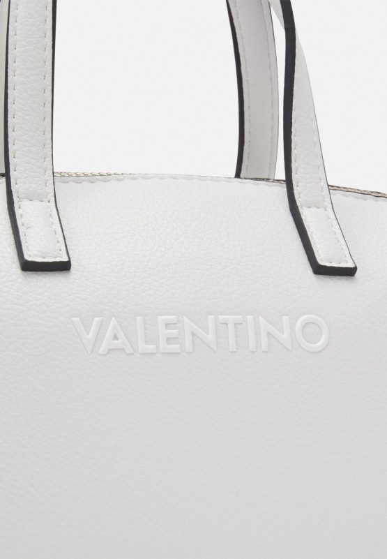 Bolso De Mano Manhattan Re Mario Valentino Blanco VBS7QW02 - Imagen 7