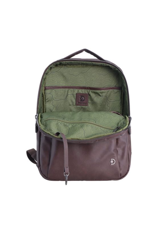 Mochila pequeña Heritage Marron Discovery D03357.97 - Imagen 6