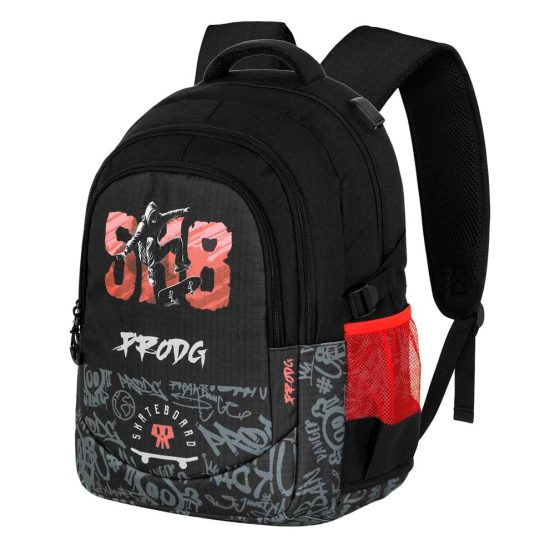 PRO-DG SK8 Mochila Running PLUS, Negro 06958