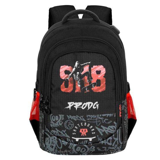 PRO-DG SK8 Mochila Running PLUS, Negro 06958 - Imagen 2