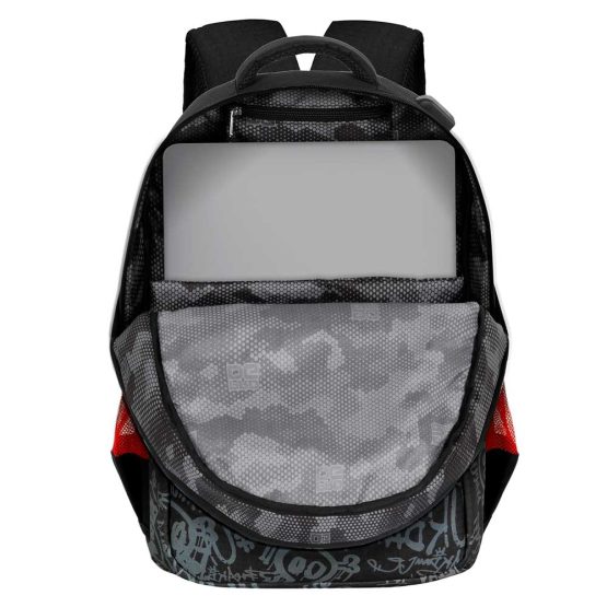 PRO-DG SK8 Mochila Running PLUS, Negro 06958 - Imagen 4