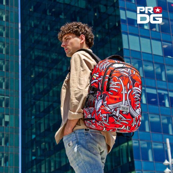 PRO-DG Sneak Mochila Running PLUS, Rojo 06962 - Imagen 5