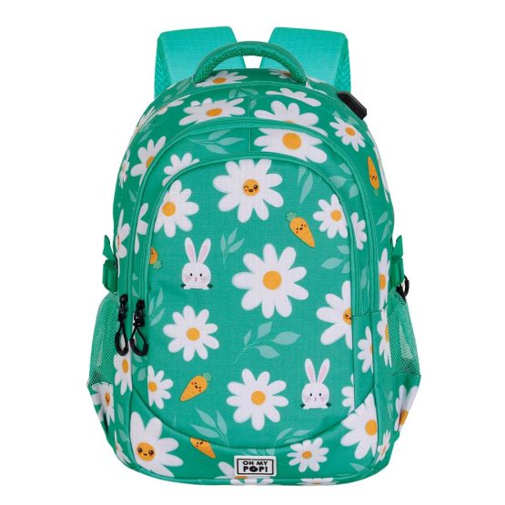 Oh My Pop Blooming Mochila Running PLUS, Turquesa 07007 - Imagen 2