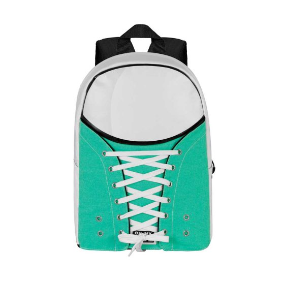 Oh My Pop Mint Mochila Sneakers, Turquesa 07209 - Imagen 2