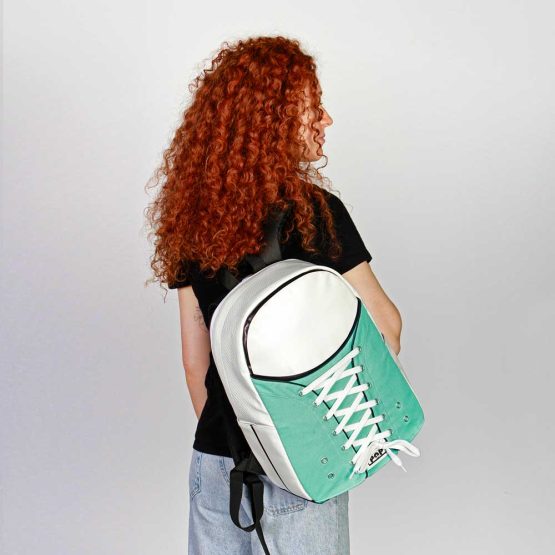 Oh My Pop Mint Mochila Sneakers, Turquesa 07209 - Imagen 5