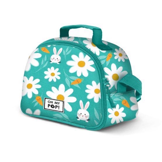 Oh My Pop Blooming Merendero Thermal Lunch Bag, Turquesa 07272