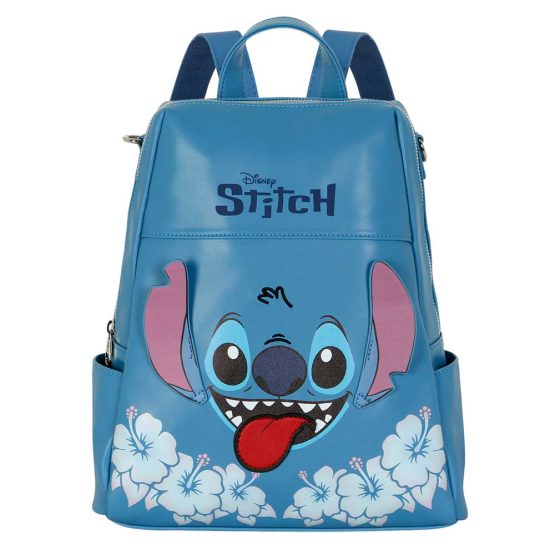 Disney Lilo y Stitch Tongue Mochila Shield, Azul 07402 - Imagen 2