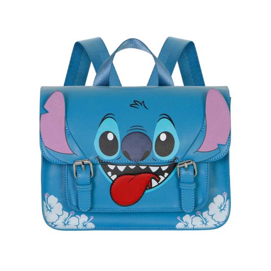 Disney Lilo y Stitch Tongue Bolso-Mochila Satchel, Azul 07403 - Imagen 2