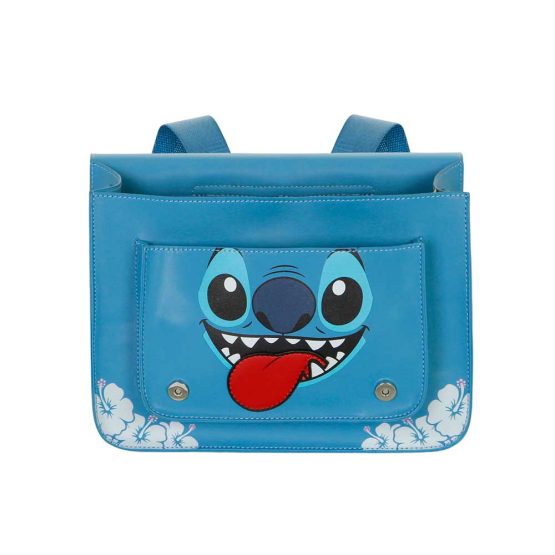 Disney Lilo y Stitch Tongue Bolso-Mochila Satchel, Azul 07403 - Imagen 4