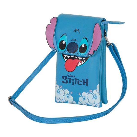 Disney Lilo y Stitch Tongue Bolso Móvil, Azul 07404