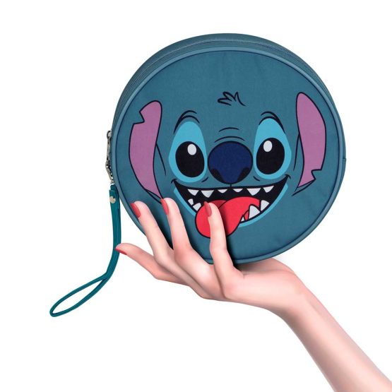 Disney Lilo y Stitch Face Neceser Jumbo, Azul 07500