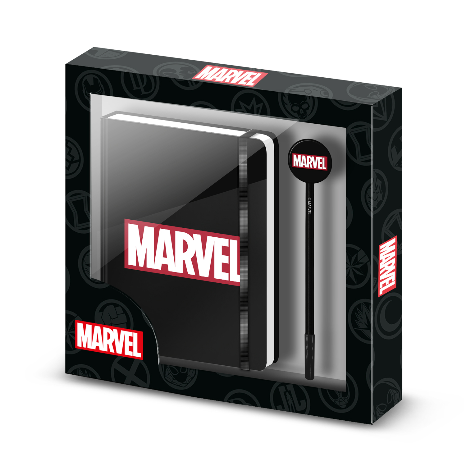 Marvel Comics Caja Regalo con Diario y Bolígrafo Fashion