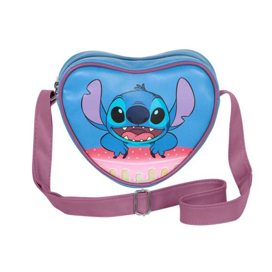 Disney Lilo y Stitch Cake Bolso Corazón Casual, Azul 08022 - Imagen 2