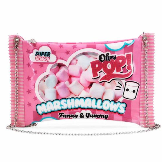 Oh My Pop Marshmallow Bolso Bandolera Cadena, Rosa 36610 - Imagen 2