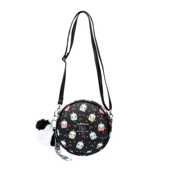 Oh My Pop Pandicorn Bolso Redondo Pequeño, Negro 37799 - Imagen 2