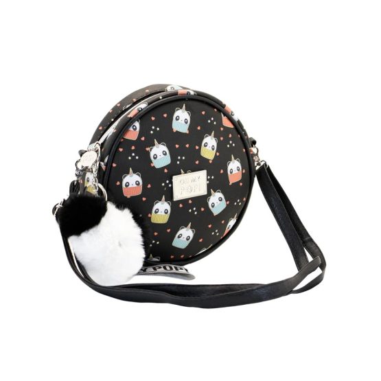 Oh My Pop Pandicorn Bolso Redondo, Negro 37835 - Imagen 2