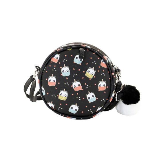 Oh My Pop Pandicorn Bolso Redondo, Negro 37835 - Imagen 3