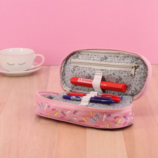 Oh My Pop Sprinkles Estuche Portatodo Pencil, Rosa 37893 - Imagen 4