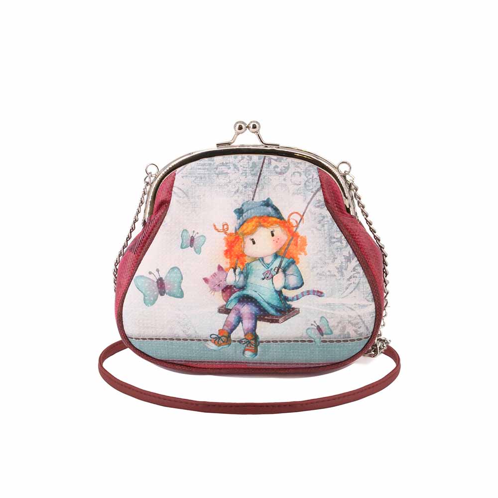 Forever Ninette Swing Bolso Retro Cadena Grande