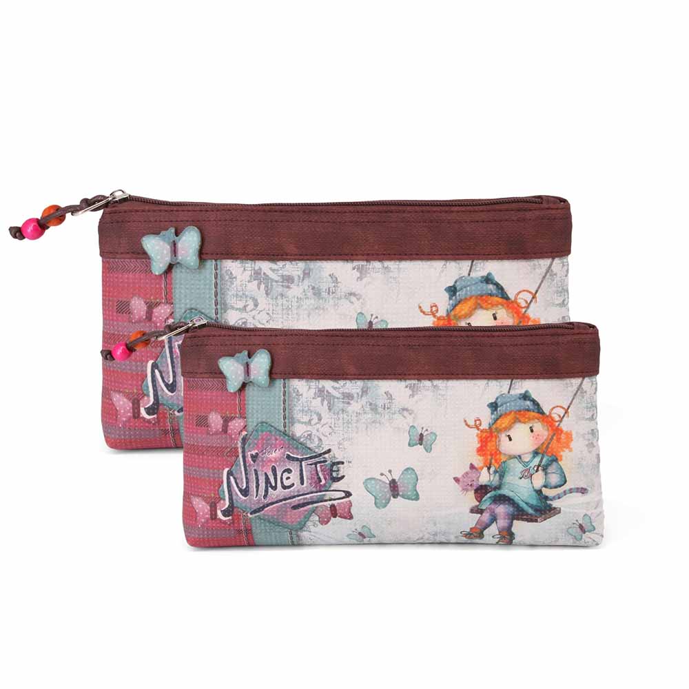 Forever Ninette Swing Set de Dos Bolsas de Aseo