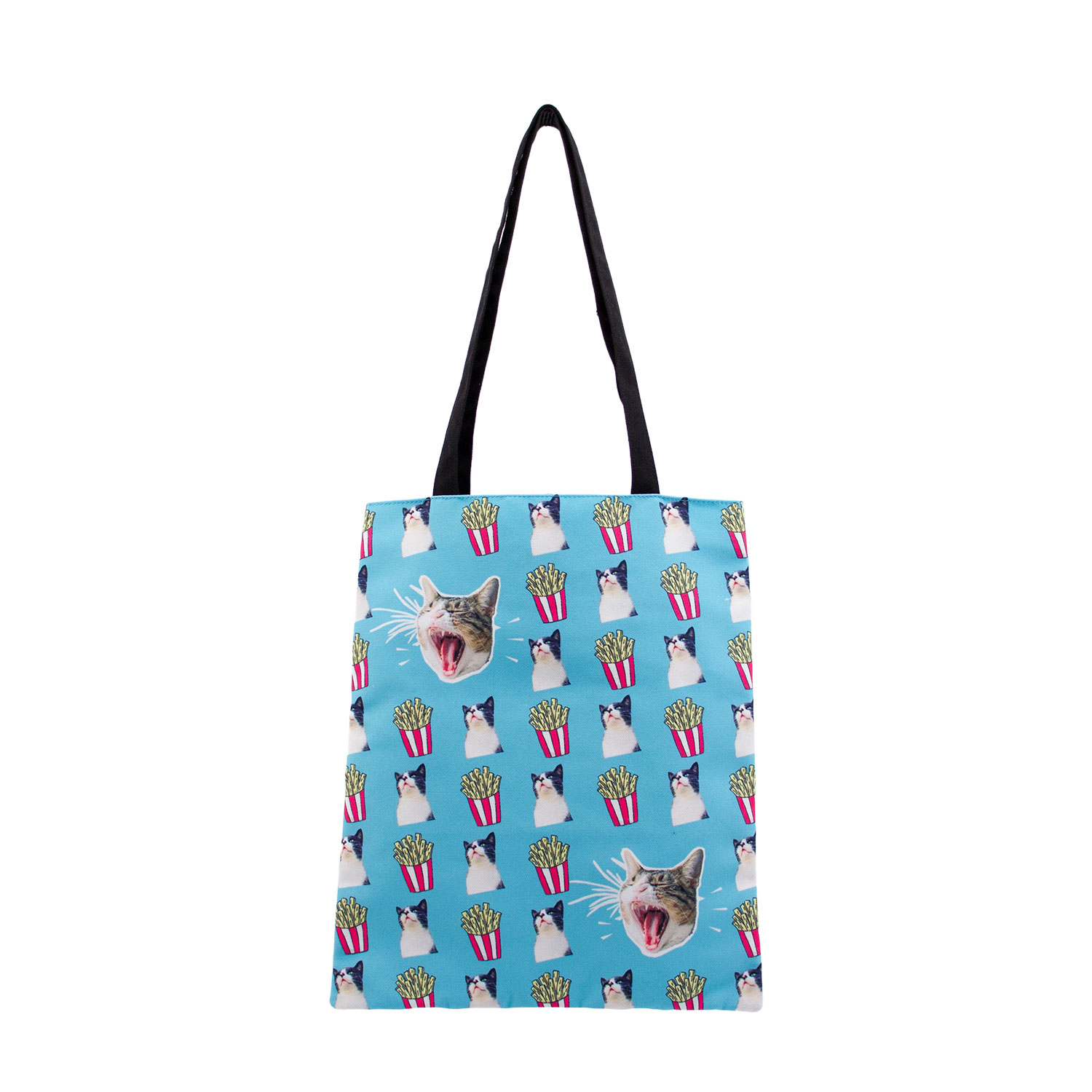 Oh My Pop Angry Cat Bolsa de la Compra Shopping Bag