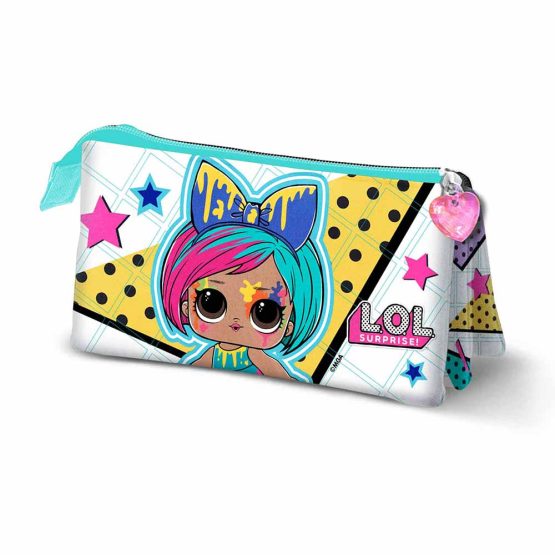 LOL Surprise Art Estuche Portatodo Triple, Multicolor 02792