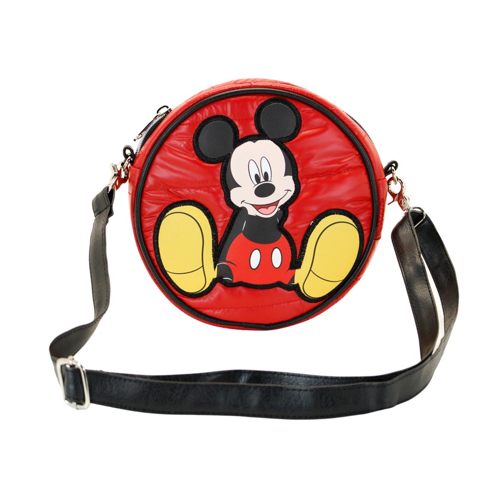 Disney Mickey Mouse Shoes Bolso Redondo Padding