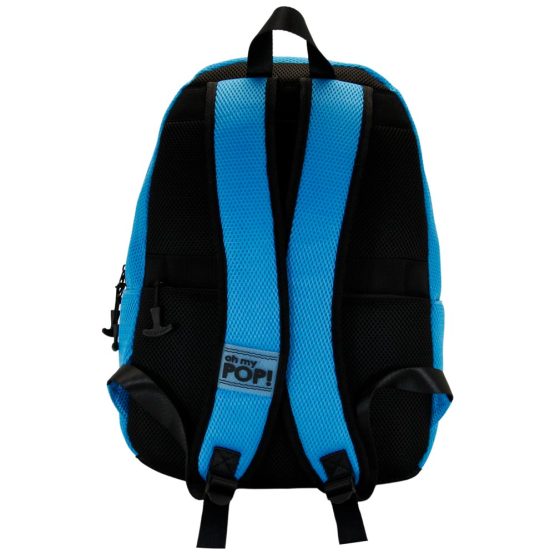 Oh My Pop Cyan Neon Mochila Mesh, Azul 04174 - Imagen 4