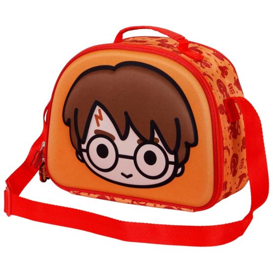 Harry Potter Bobblehead Bolsa Portamerienda 3D, Naranja 05097