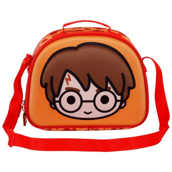 Harry Potter Bobblehead Bolsa Portamerienda 3D, Naranja 05097 - Imagen 2