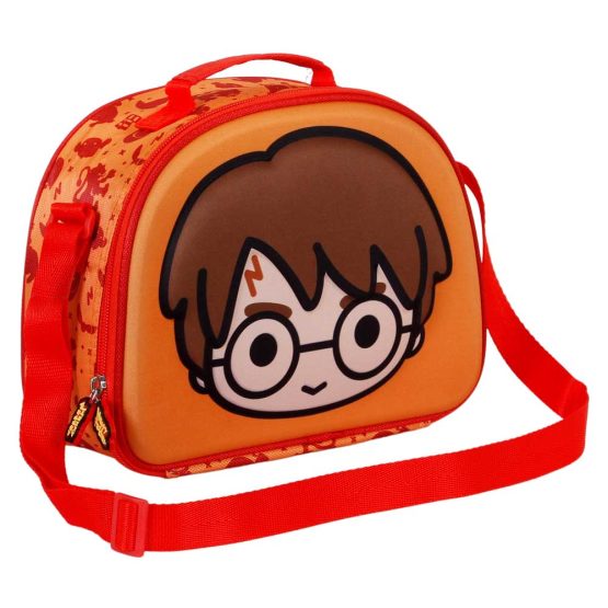 Harry Potter Bobblehead Bolsa Portamerienda 3D, Naranja 05097 - Imagen 3