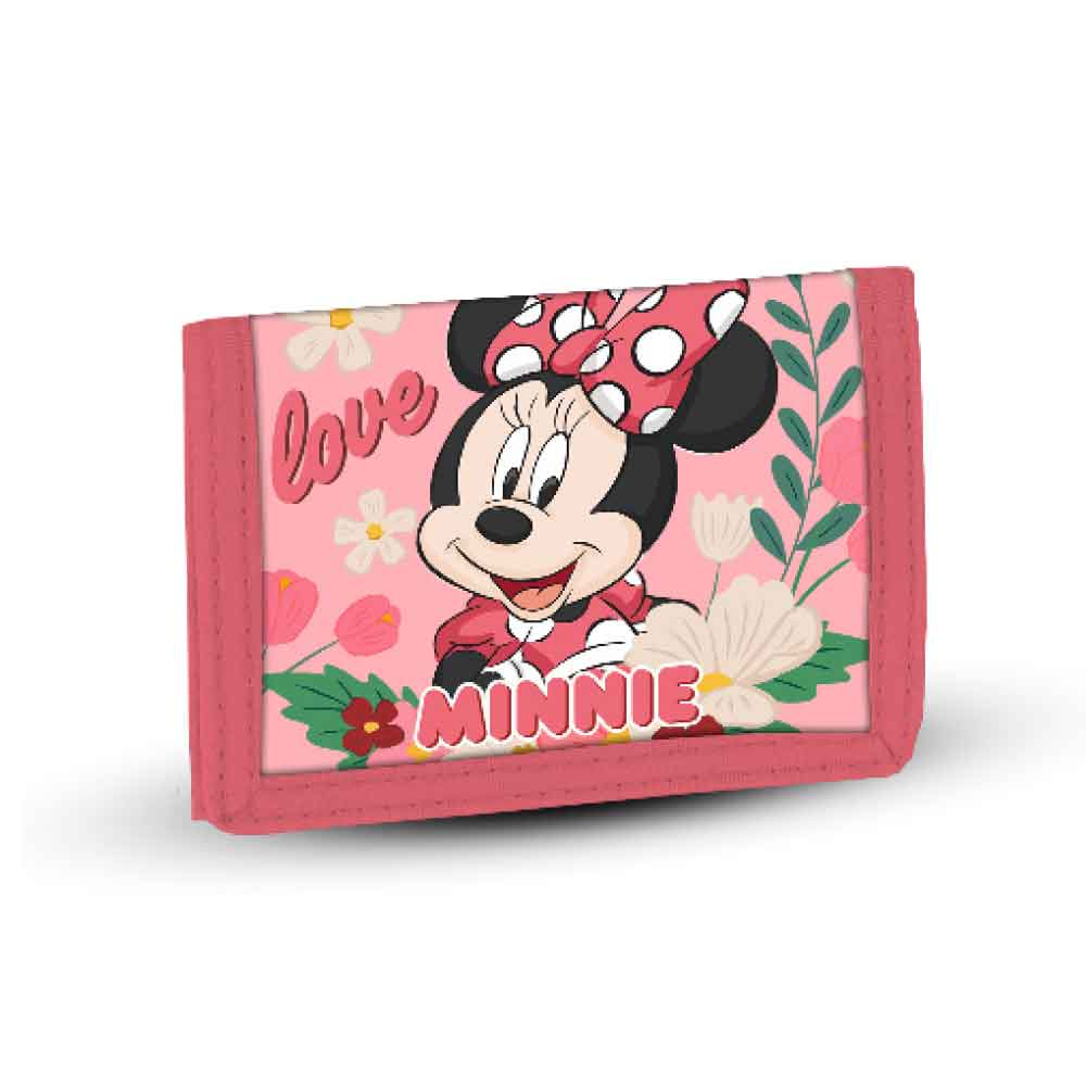 Disney Minnie Mouse Garden Billetero Velcro