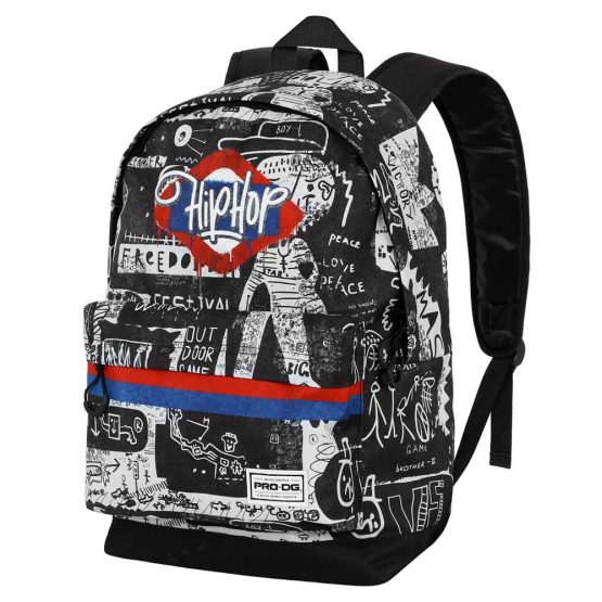 PRO-DG Under Hip Hop Mochila HS FAN 2.0, Negro 05333