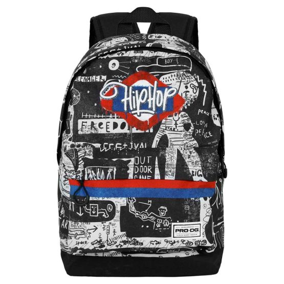 PRO-DG Under Hip Hop Mochila HS FAN 2.0, Negro 05333 - Imagen 2