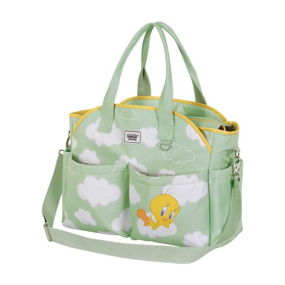 Looney Tunes Tweety (Piolín) Clouds Bolso para Carro de Bebé Mommy, Verde 05932