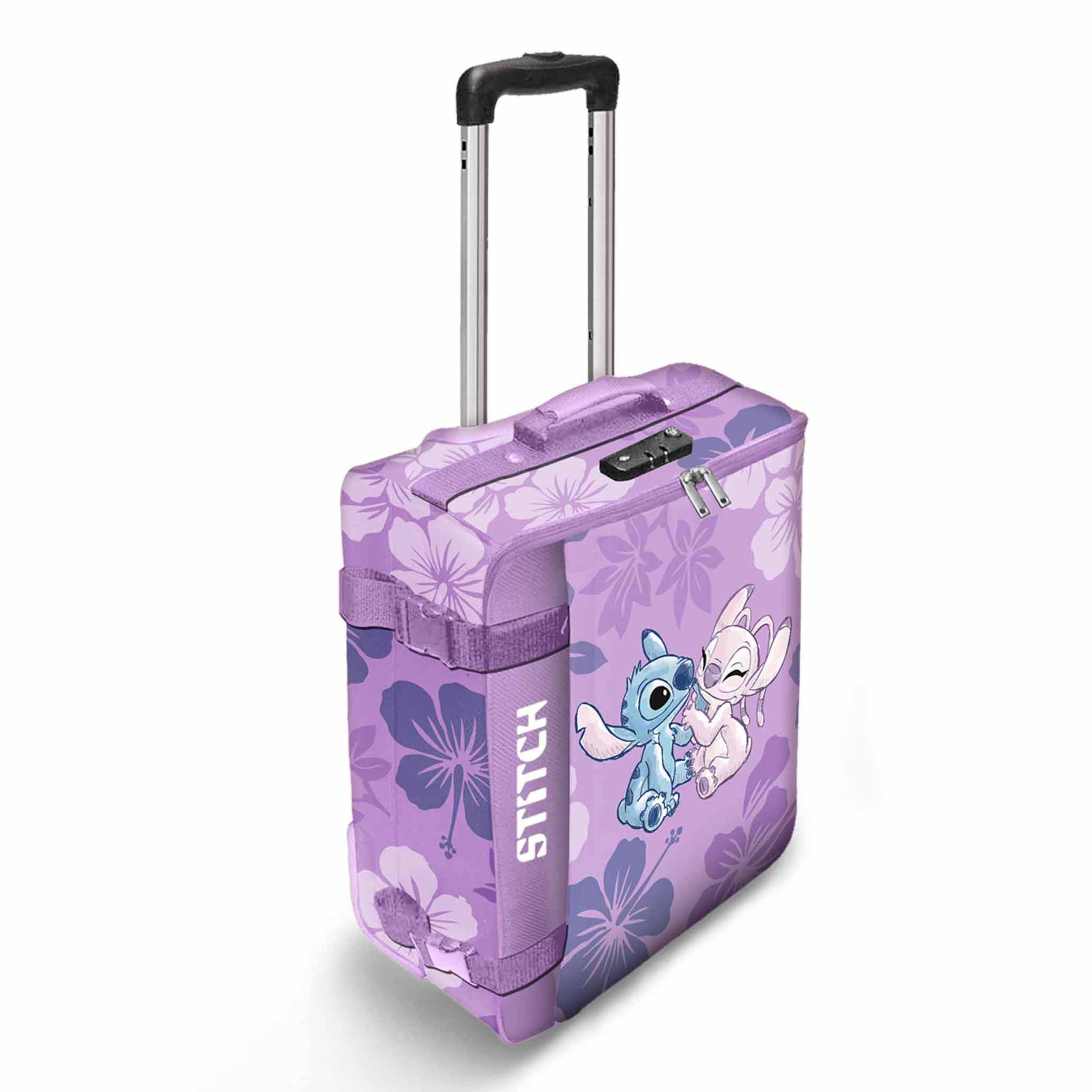 Disney Lilo y Stitch Stitch & Angel Maleta de Cabina Plegable