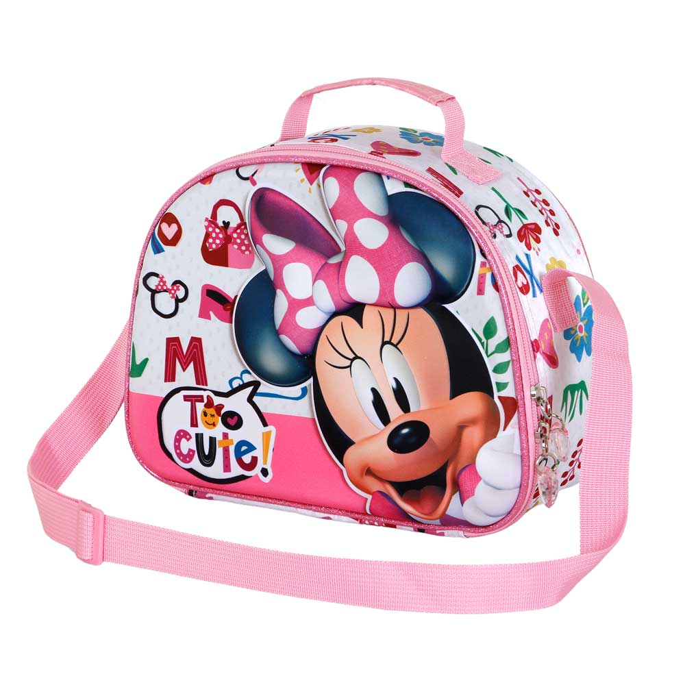 Disney Minnie Mouse Too Cute Bolsa Portamerienda 3D