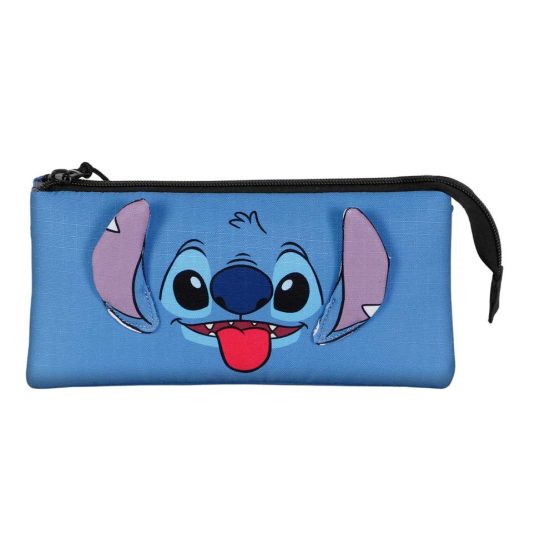 Disney Lilo y Stitch Cool Estuche Portatodo Triple, Azul 06355 - Imagen 2